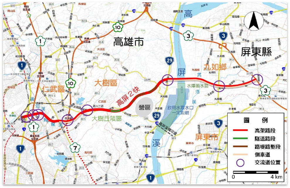 高屏2快建設計畫行政院核定通過 拚115年屏東端動土