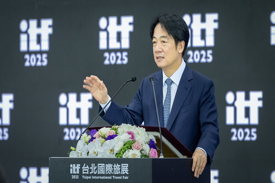 賴清德總統出席台北國際旅展開幕 提升2030年觀光產值達兆元