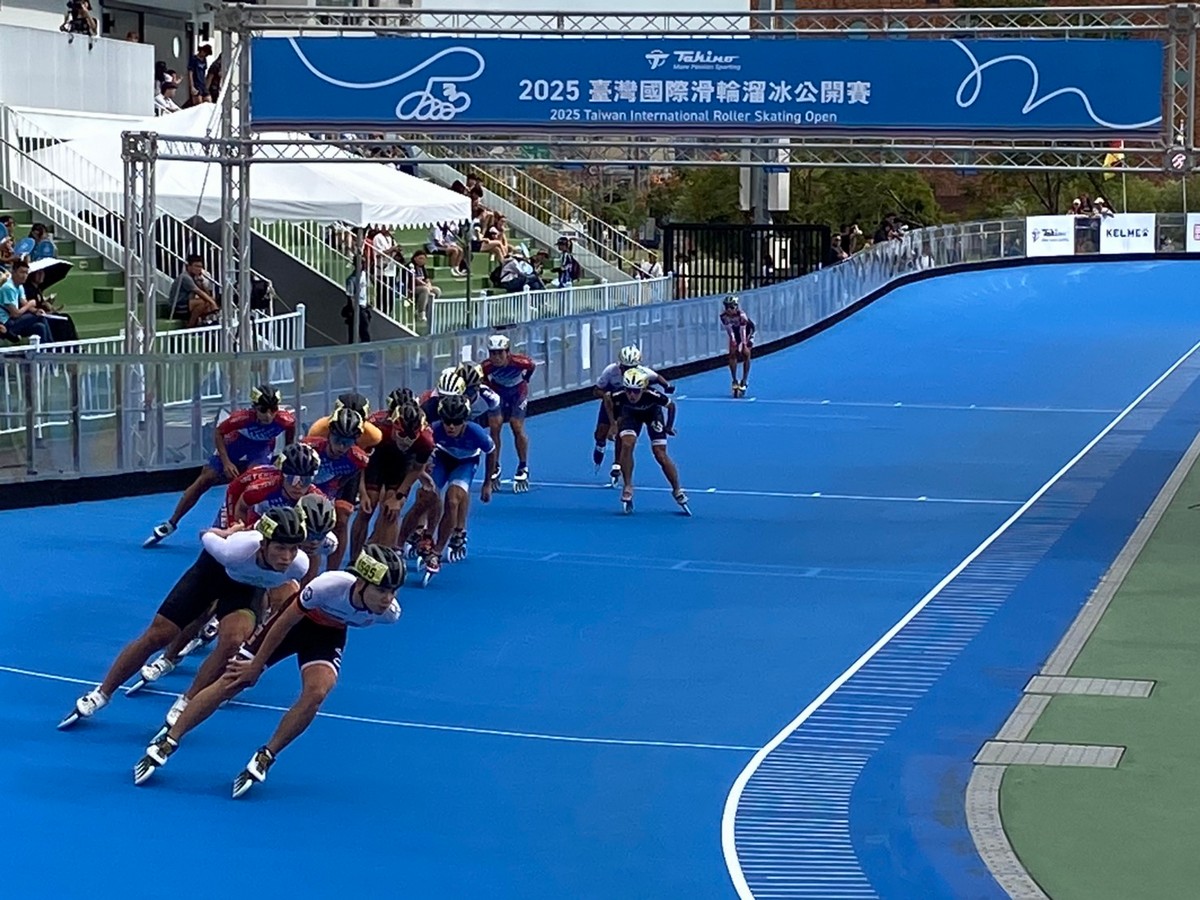 台灣國際滑輪溜冰公開賽 17國菁英選手齊聚台南
