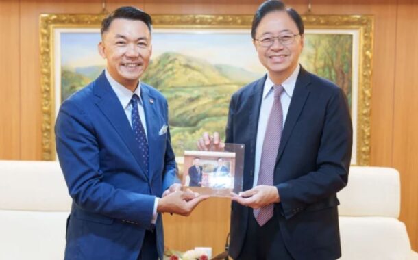 新加坡駐台代表離任前夕辭行 張善政：借鏡星國經驗