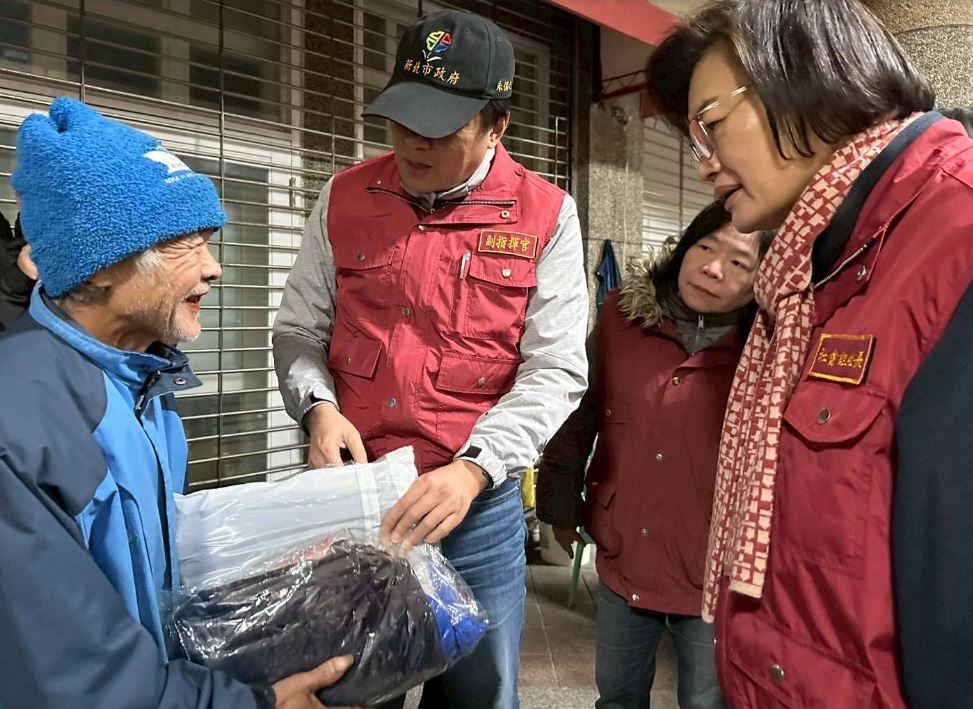 強烈大陸冷氣團來襲新北啟動街友與獨居老人最低預期