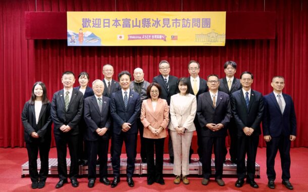 日本富山縣氷見市長一行到訪　康議長：再續百年情誼