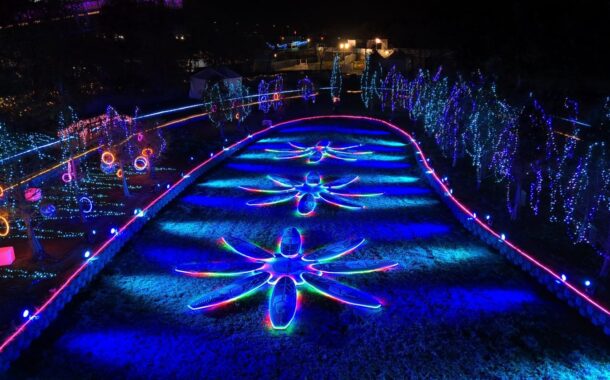 南投燈會首創SUP燈區 白天玩漿夜賞燈