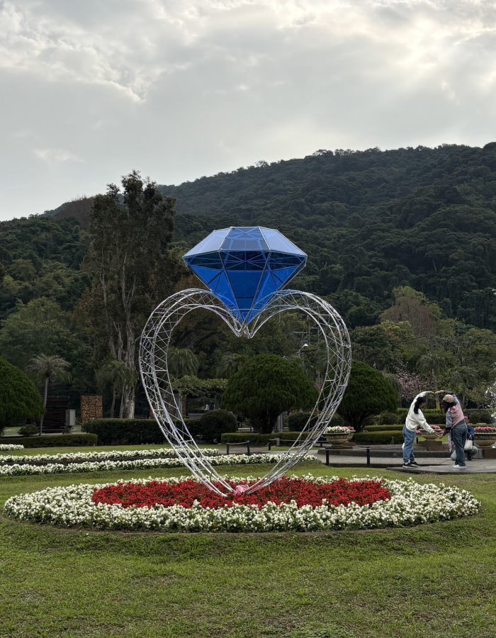 士林官邸鬱金香展浪漫亮點搶先看 心鑽閃耀西式庭園