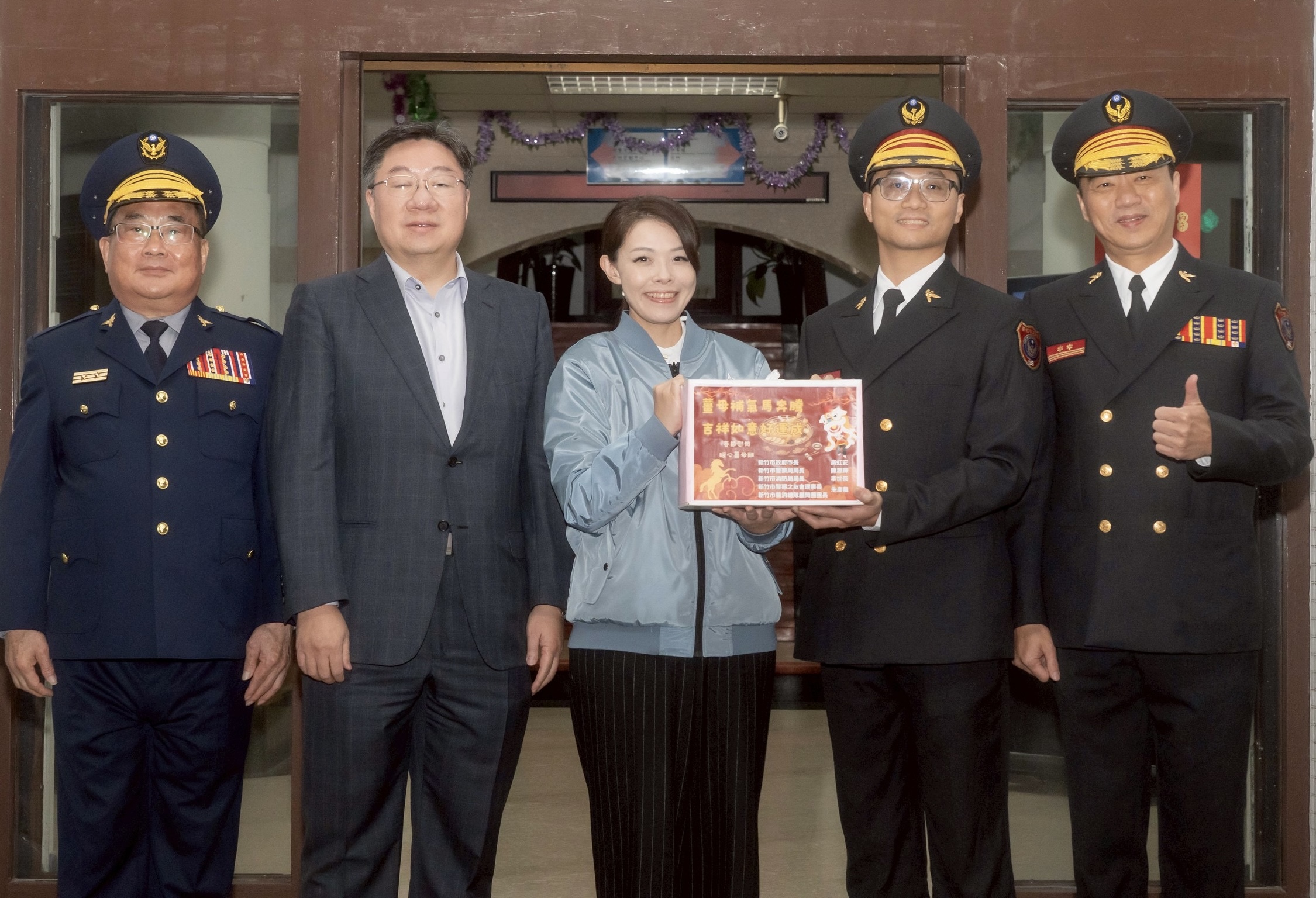 竹市春節維安不打烊 高虹安：警消同心守護市民平安