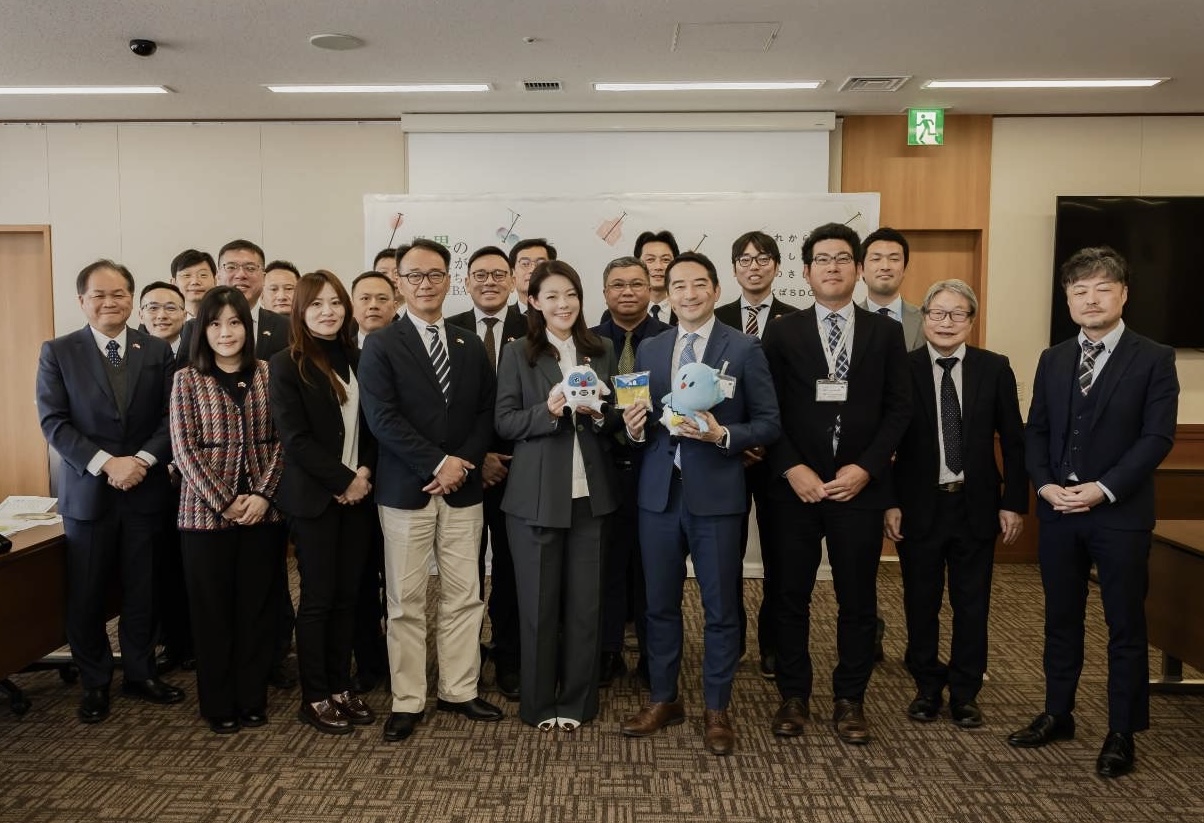 科技城首長相見歡！高虹安赴日考察首站拜會筑波