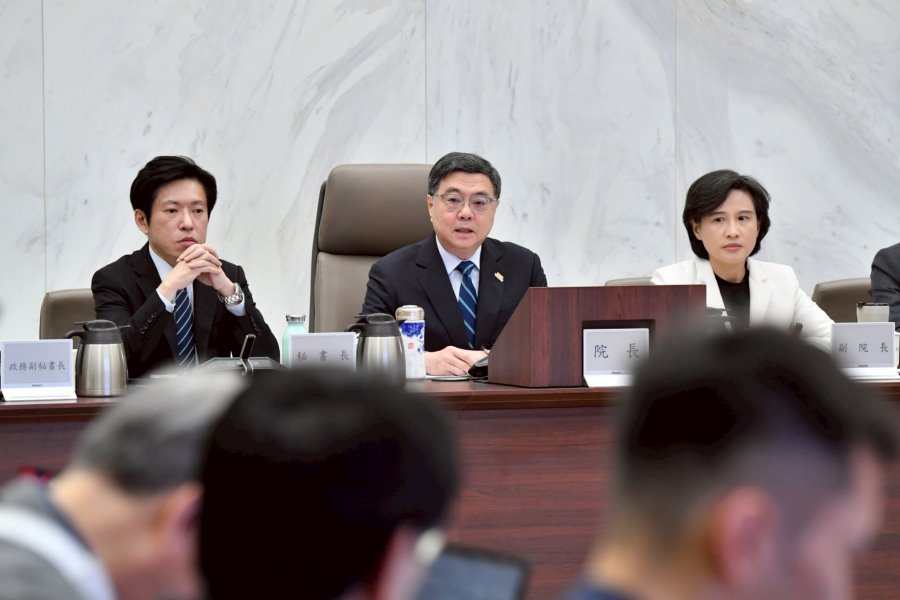 行政院長卓榮泰再度呼籲立院速審總預算 因應國內外衝擊