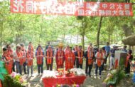 客家大院桐花季開鑼鐘東錦化身土地公邀請民眾來苗栗賞花旅行