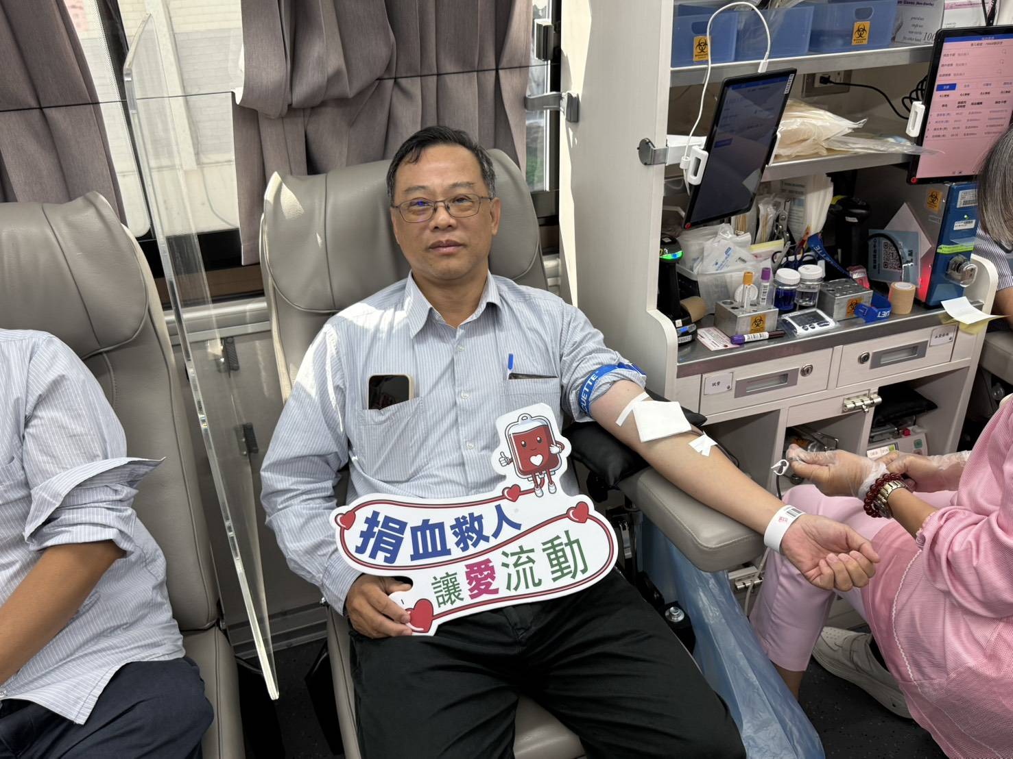 台灣中油公司大林煉油廠 舉行公益捐血傳遞正能量