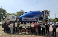 仁武警攜手貨運業者深入校園宣導 學生體驗大型車視角強化「防禦駕駛」觀念