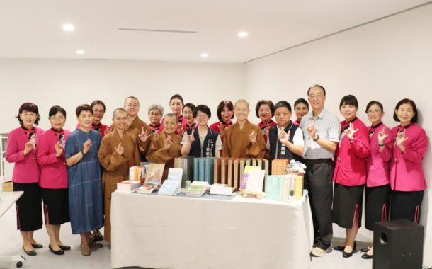 佛光山惠中寺捐書助閱讀 臺中打造充滿書香的人文城市
