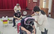 高市警局攜手勞工局與慶聯舉辦視障按摩 暖心紓壓迎警察節