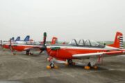 岡山基地起飛  空官T-34教練機訓練時墜毀 2名中校飛官殉職