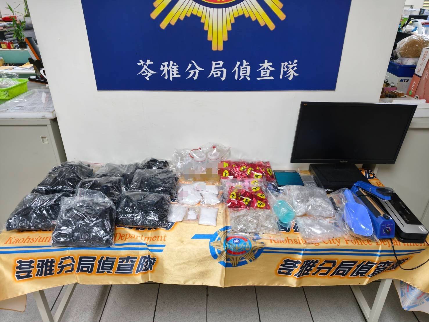 苓雅警抓獲毒駕並向上溯源 逮獲藥頭送進監獄過端午