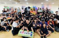 仁武警結合義大反詐大使「大義」 帶領小小波麗士學防詐、護交安