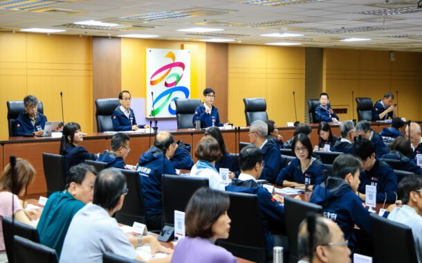 守護市民安全 陳其邁指示防颱、防詐、防毒、防疫行動