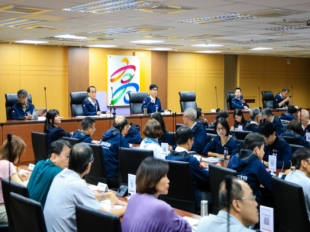 守護市民安全 陳其邁指示防颱、防詐、防毒、防疫行動