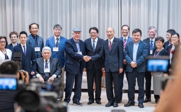 潘孟安陪監委被提名人拜會韓國瑜 爭取朝野立委支持
