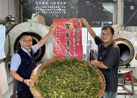 百大青農出爐 六龜山茶徐盛暘、美濃番茄林奕辰雙獲選