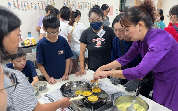 培力女性學做東南亞月子餐 弘毓基金會開啟跨文化料理