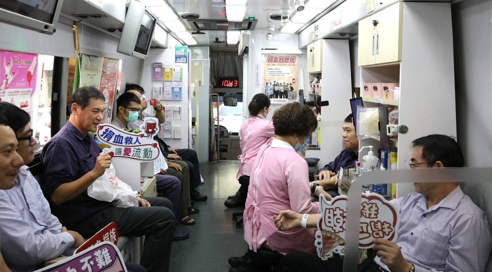 中油公司大林煉油廠 舉行「百萬CC熱情公益愛心捐血」活動