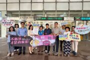 苗栗地檢署檢察長遞交守護家鄉宣導信 嚴防境外勢力介選邀請村里長一齊維繫公平選舉