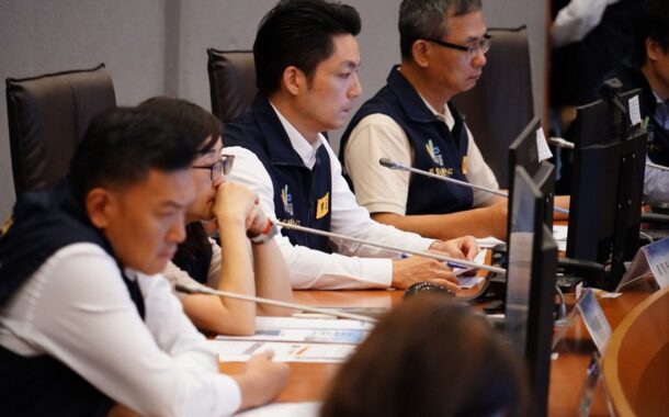 蔣萬安指示各單位提前完成海豚颱風各項防災準備工作
