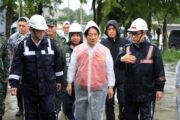 賴總統視察北高雄治水工程 陳其邁感謝中央50億挹注強化防洪韌性