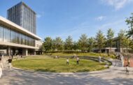 台北自來水處公館大樓 全新圓形廣場雙十開放使用