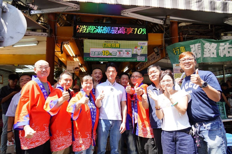 蔣萬安：視察東三水街及新富市場 建設逐步到位 萬華未來發展無可限量